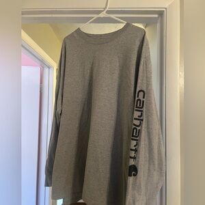 Carhartt Gray Long Sleeve Shirt